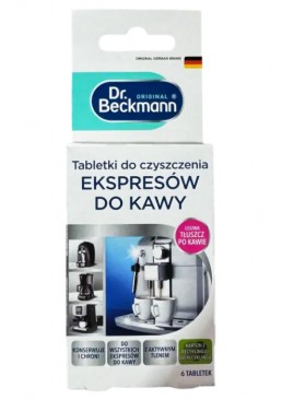 Таблетки для чищення кавомашин Dr.Beckmann, 6 шт